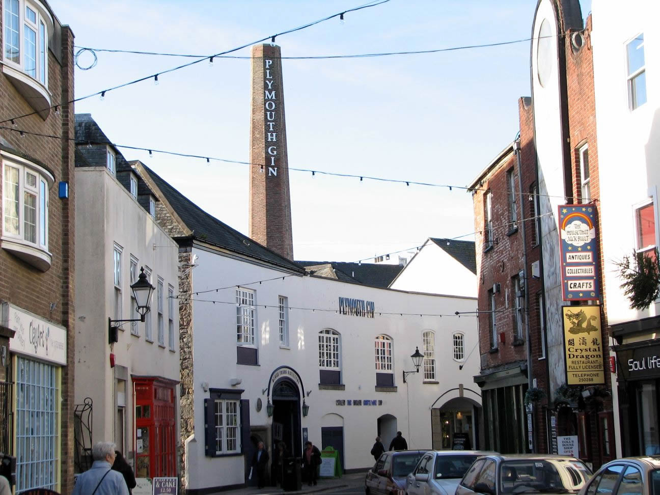 Здание винокурни Plymouth Gin Distillery (Black Friars Distillery) на Барбикане, Плимут
