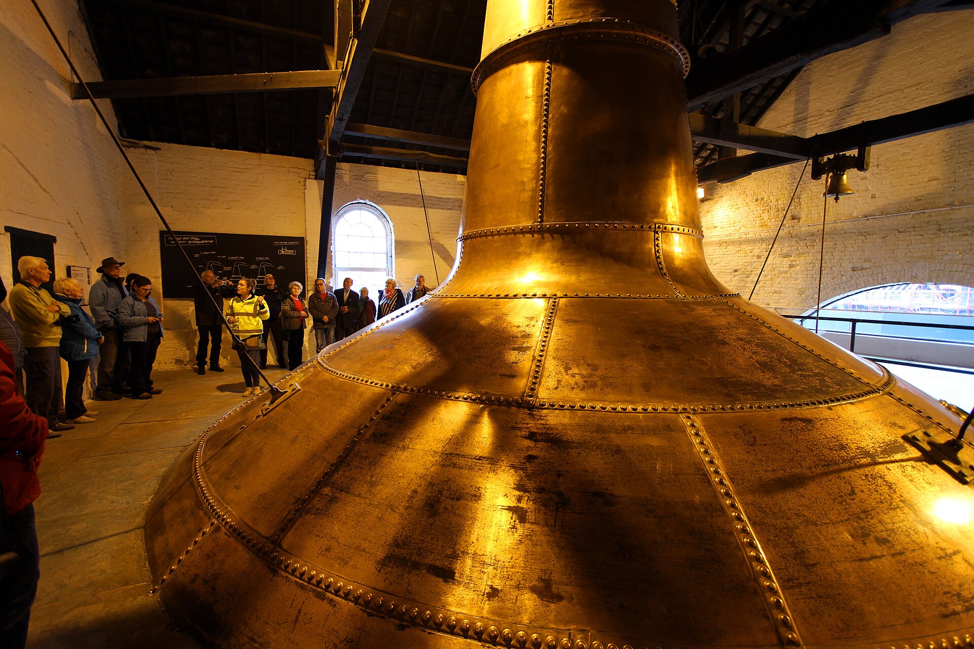 Медный pot still винокурни Jameson в Мидлтоне