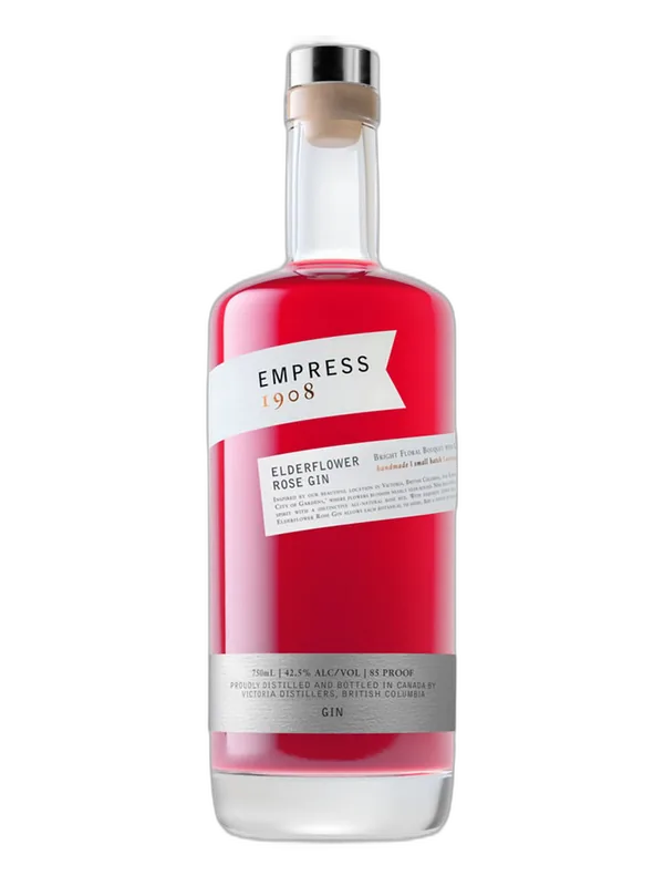 Empress 1908 Elderflower Rose Gin