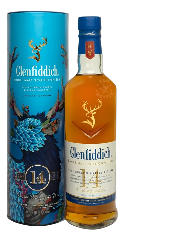 Glenfiddich 14 Bourbon Barrel Reserve